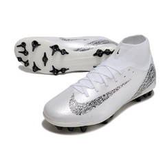 Nike Air Zoom Mercurial Superfly 10 Academy White and Black Artificial Ground AG Football Boot