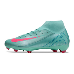 Nike Air Zoom Mercurial Superfly 10 Academy Light Blue and Pink AG Football Boot