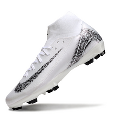Nike Air Zoom Mercurial Superfly 10 Academy White and Black Firm Ground FG Football Boot