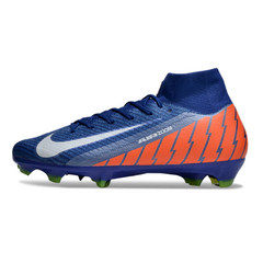 Nike Air Zoom Mercurial Superfly 10 Elite Blue and Orange Pack Firm Ground FG Football Boot