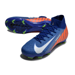 Nike Air Zoom Mercurial Superfly 10 Elite Blue and Orange Pack Firm Ground FG Football Boot
