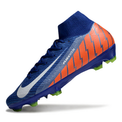 Nike Air Zoom Mercurial Superfly 10 Elite Blue and Orange Pack Firm Ground FG Football Boot