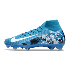 Nike Air Zoom Mercurial Superfly 10 Elite Blue Pack Firm Ground FG Football Boot