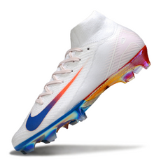 Nike Air Zoom Mercurial Superfly 10 Elite White Blue Red Firm Ground FG Football Boot