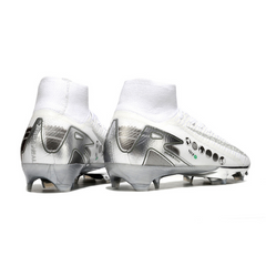 Nike Air Zoom Mercurial Superfly 10 Elite White and Silver Pack Firm Ground FG Football Boot