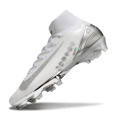 Nike Air Zoom Mercurial Superfly 10 Elite White and Silver Pack Firm Ground FG Football Boot