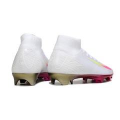 Nike Air Zoom Mercurial Superfly 10 Elite White and Pink Pack Firm Ground FG Football Boot