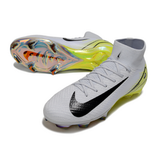 Nike Air Zoom Mercurial Superfly 10 Elite White and Light Green Pack Firm Ground FG Football Boot