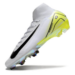 Nike Air Zoom Mercurial Superfly 10 Elite White and Light Green Pack Firm Ground FG Football Boot