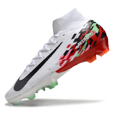 Nike Air Zoom Mercurial Superfly 10 Elite White, Red, and Black Pack Firm Ground FG Football Boot