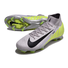 Nike Air Zoom Mercurial Superfly 10 Elite Grey and Green Pack Firm Ground FG Football Boot
