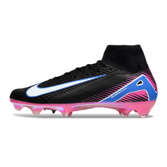 Nike Air Zoom Mercurial Superfly 10 Elite Black and Pink FG Firm Ground Football Boot