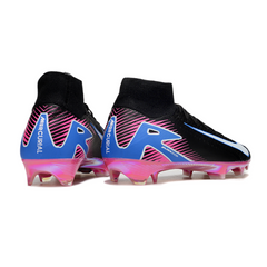 Nike Air Zoom Mercurial Superfly 10 Elite Black and Pink FG Firm Ground Football Boot