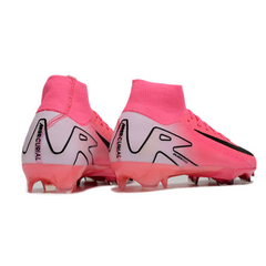 Nike Air Zoom Mercurial Superfly 10 Elite Pink and White Firm Ground FG Football Boot