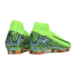 Nike Air Zoom Mercurial Superfly 10 Elite Green and Black Pack Firm Ground FG Football Boot