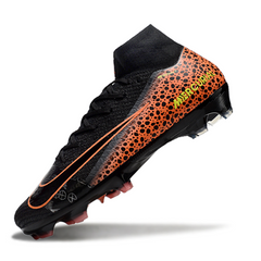 Nike Air Zoom Mercurial Superfly 10 Elite Black and Orange Pack Firm Ground FG Football Boot