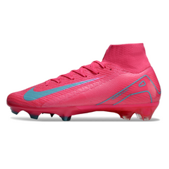 Nike Air Zoom Mercurial Superfly 10 Elite Pink and Light Blue Pack Firm Ground FG Football Boot