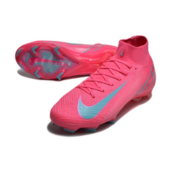 Nike Air Zoom Mercurial Superfly 10 Elite Pink and Light Blue Pack Firm Ground FG Football Boot