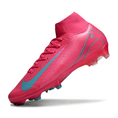 Nike Air Zoom Mercurial Superfly 10 Elite Pink and Light Blue Pack Firm Ground FG Football Boot