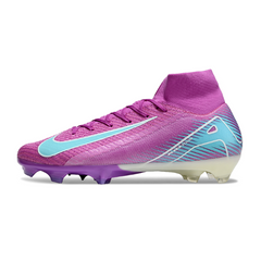 Nike Air Zoom Mercurial Superfly 10 Elite Purple and Blue Pack Firm Ground FG Football Boot