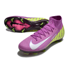 Nike Air Zoom Mercurial Superfly 10 Elite Purple and Green Pack Firm Ground FG Football Boot