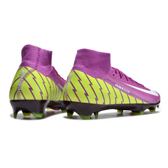 Nike Air Zoom Mercurial Superfly 10 Elite Purple and Green Pack Firm Ground FG Football Boot