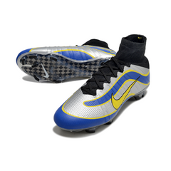Nike Mercurial Superfly 4 Elite Grey and Blue Pack Firm Ground FG Football Boot