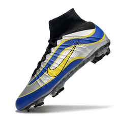 Nike Mercurial Superfly 4 Elite Grey and Blue Pack Firm Ground FG Football Boot
