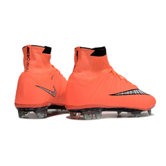 Nike Mercurial Superfly 4 Elite Rosa Salmão Firm Ground FG Football Boot