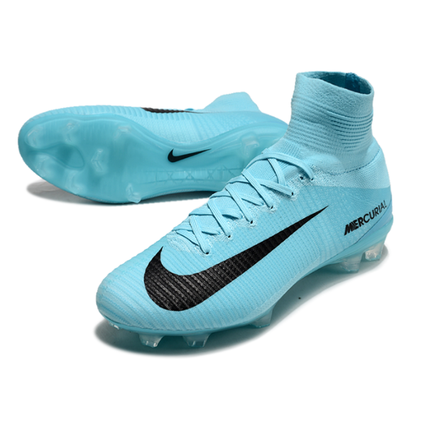 Nike Mercurial Superfly 5 Elite Light Blue Firm Ground FG Football Nike Mercurial Superfly 5 Elite Light Blue Firm Ground FG Football