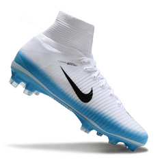Nike Mercurial Superfly 5 Elite White and Light Blue Pack Firm Ground FG Football Boot