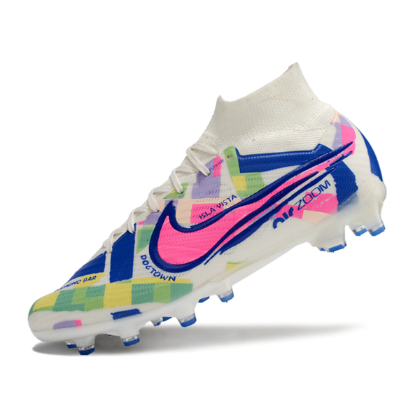 Chuteira Campo Nike Zoom Mercurial Superfly 9 Elite AG SolCal Pack - VENI Futebol