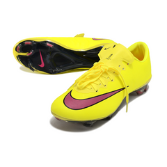 Nike Air Zoom Mercurial Vapor 10 Elite Yellow and Pink Pack Firm Ground FG Football Boot