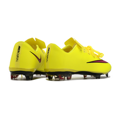 Nike Air Zoom Mercurial Vapor 10 Elite Yellow and Pink Pack Firm Ground FG Football Boot