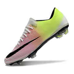Nike Air Zoom Mercurial Vapor 10 Elite White, Red, and Yellow Firm Ground FG Football Boot