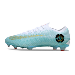 Nike Zoom Mercurial Vapor 13 Elite CR7 White and Green Pack FG Firm Ground Football Boot
