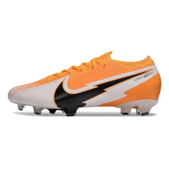 Nike Zoom Mercurial Vapor 13 Elite Orange and White FG Firm Ground Football Boot