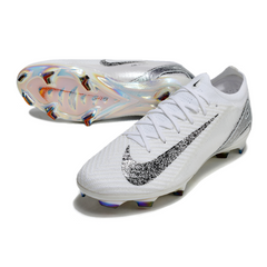 Nike Air Zoom Mercurial Vapor 16 Elite White and Grey FG Firm Ground Football Boot