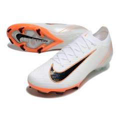 Nike Air Zoom Mercurial Vapor 16 Elite White and Orange Pack Firm Ground FG Football Boot