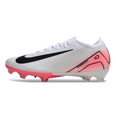 Nike Air Zoom Mercurial Vapor 16 Elite White and Light Pink Pack Firm Ground FG Football Boot