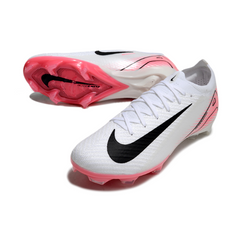 Nike Air Zoom Mercurial Vapor 16 Elite White and Light Pink Pack Firm Ground FG Football Boot