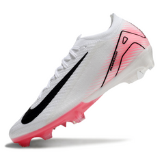 Nike Air Zoom Mercurial Vapor 16 Elite White and Light Pink Pack Firm Ground FG Football Boot