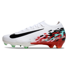 Nike Air Zoom Mercurial Vapor 16 Elite White and Red Firm Ground FG Football Boot