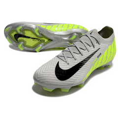 Nike Air Zoom Mercurial Vapor 16 Elite Gray and Green Pack Firm Ground FG Football Boot