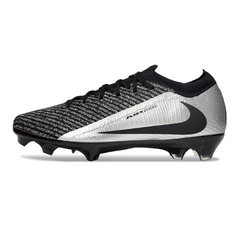 Nike Air Zoom Mercurial Vapor 16 Elite Black and Silver Travis Scott Firm Ground FG Football Boot