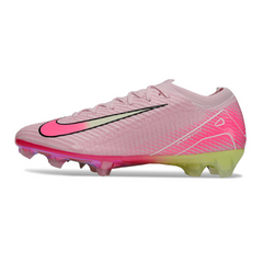 Nike Air Zoom Mercurial Vapor 16 Elite Light Pink and Green Firm Ground FG Football Boot