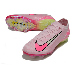 Nike Air Zoom Mercurial Vapor 16 Elite Light Pink and Green Firm Ground FG Football Boot