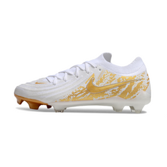 Nike Phantom GX2 Elite White and Gold Pack Firm Ground FG Football Boot