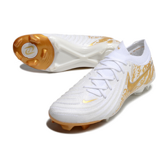 Nike Phantom GX2 Elite White and Gold Pack Firm Ground FG Football Boot
