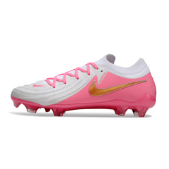 Nike Phantom GX2 Elite White and Pink Pack Firm Ground FG Football Boot